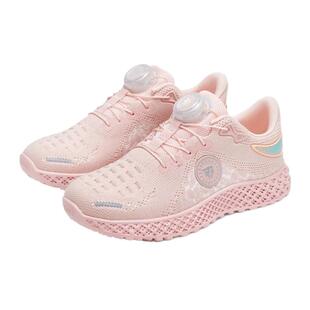 泰兰尼斯童鞋秋季新款儿童椰子鞋软底轻便慢跑鞋女童旋钮扣运动鞋