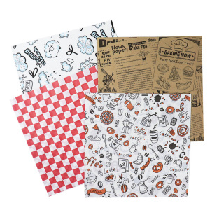 牛皮防油纸吸油隔油垫纸小吃西点防油纸食品级耐高温用纸