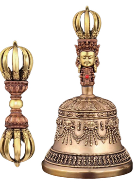 五股九股金刚杵法器摆件