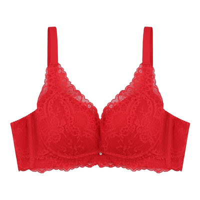 古今棉质杯里软钢圈舒适文胸内衣