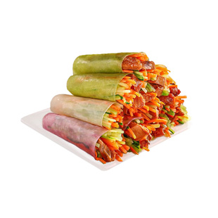筋饼榆林镇风味水晶春饼皮薄饼手工东北特产卷饼菜烤鸭饼早餐饼