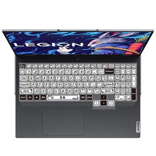 适用联想拯救者r7000p键盘膜Y9000P笔记本R9000电脑Y7000防尘罩K保护X联想拯救者保护膜创意彩绘涂鸦黑白图案