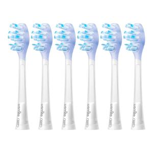 笑容加usmile电动牙刷头透明款成人软毛原装通用刷头适配电刷全系