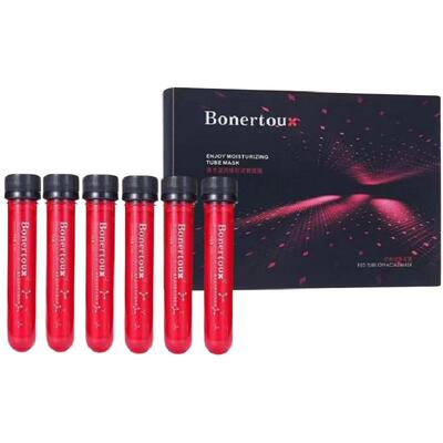 Bonertou泊娜朵焕彩红色试管面膜