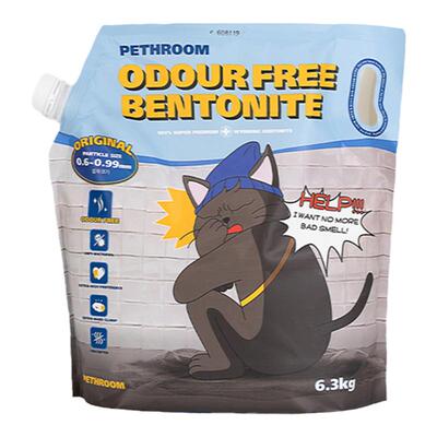 除臭6.3KG钠基猫砂pethroom