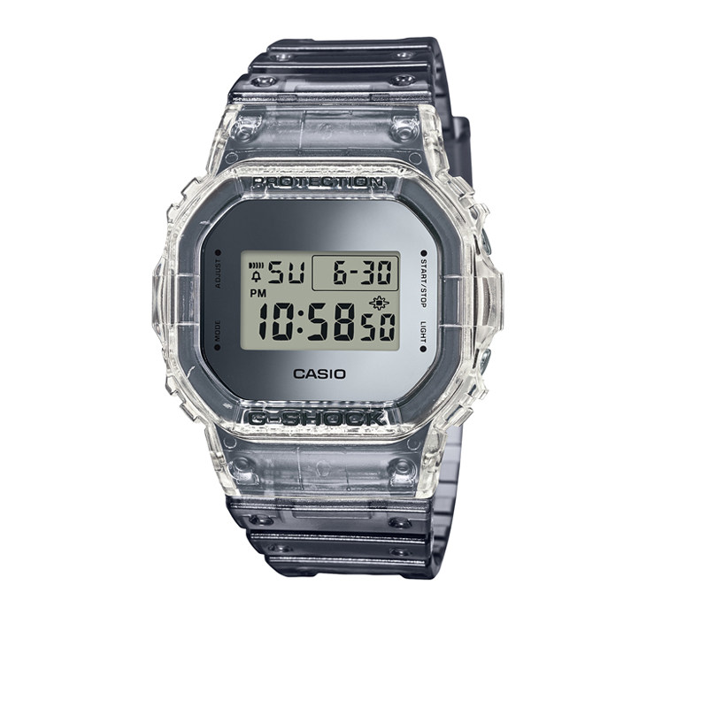 卡西欧手小方块表男g-shock正品学生男士电子表DW-5600SK