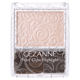 日本CEZANNE倩诗丽单色珍珠高光浮雕高光腮红提亮修饰轮廓防汗