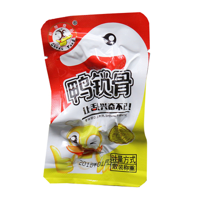 初旭简装原味鸭架子鸭锁骨