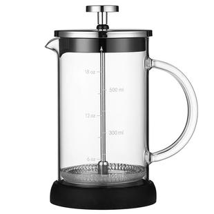 bincoo法压壶咖啡壶玻璃法式壶手压手冲壶压榨过滤泡咖啡工具神器