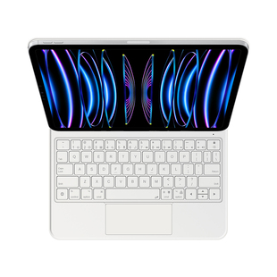 适用苹果ipadpro11触点妙控2018款iPad Pro 11/12.9英寸磁吸键盘保护套A1980/A2013/A1876一体悬浮键盘免蓝牙
