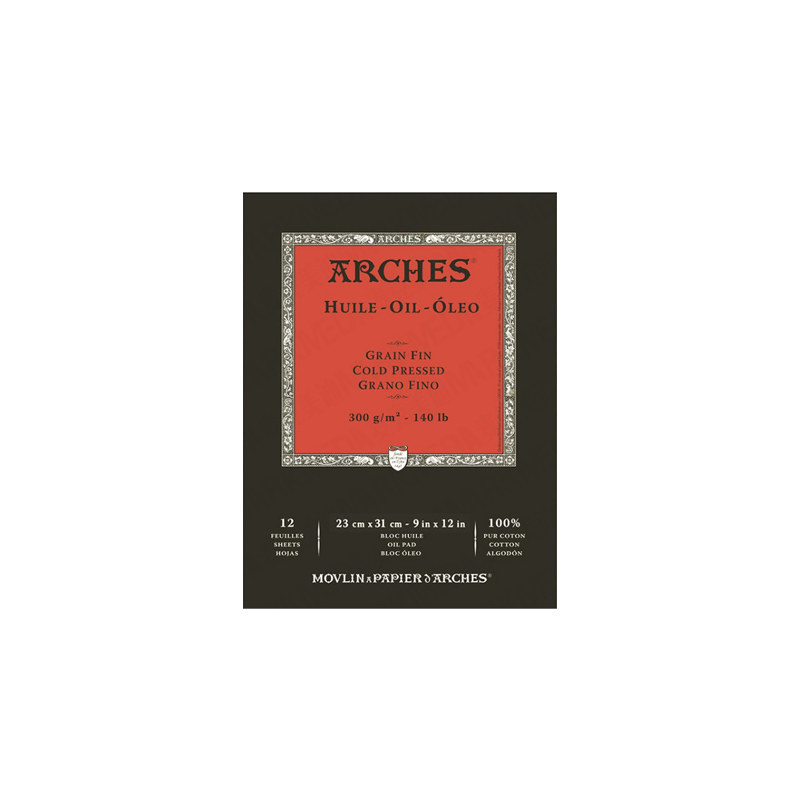 法国Arches阿诗300g油画本