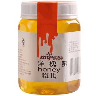 明园洋槐蜂蜜纯正天然百花蜂蜜糖秦岭土取蜂蜜正宗农家槐花蜂蜜