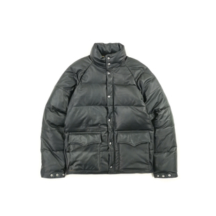 SONOFLOONG复古木村拓哉羽绒服山羊皮白鹅绒秋冬真皮夹克日系潮流