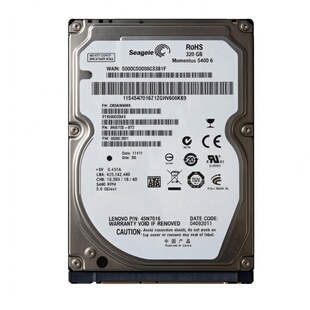 希捷Seagate320G笔记本2.5英寸SATA串口电脑硬盘工业储存移动存储