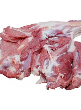 散养现杀去皮去骨山羊后腿肉新鲜