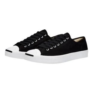 Converse Jack Purcell 正品匡威开口笑日系低帮帆布鞋黑色/白色