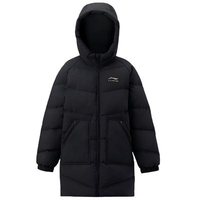 李宁儿童男童中长款鸭绒羽绒服