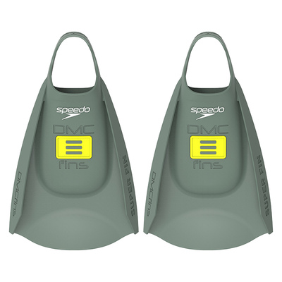 speedo速比涛蛙鞋DMC游泳专用男女自由泳训练硅胶半掌脚蹼装备