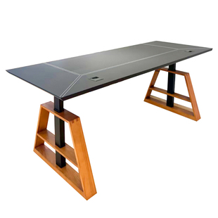 智能双电机实木电动升降书桌家用站立式办公电脑桌学习桌工作台