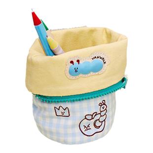 vanwalk出走2025新款网红爆款笔筒铅笔袋女孩高颜值ins风日式文具盒初中女生小众奶呼呼不撞款韩式女士小学生