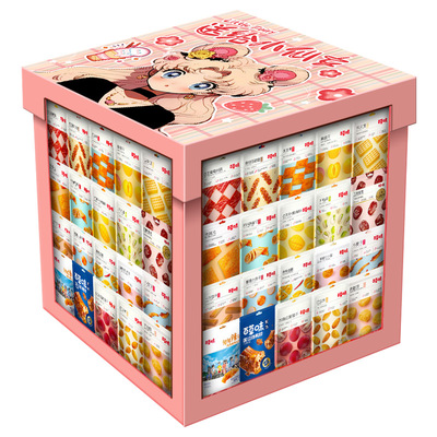 拍1发3年货零食大礼包送玩偶熊