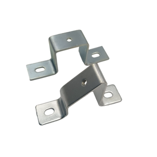 电气产品导轨安装支架斜面装平面装U型卡轨斜装镀锌C45固定铁托架