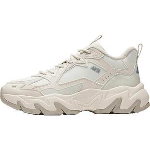 安踏磐石棉鞋女鞋加绒加厚保暖运动鞋软底官方休闲鞋女122548952