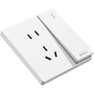 国际电工86型墙壁开关插座面板家用一开单带5五孔usb16A三孔空调
