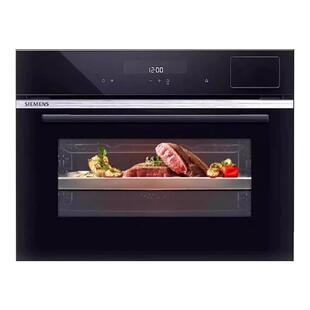 【自营】西门子58L嵌入式蒸烤箱CS289ABS6W智能蒸烤炸炖一体21