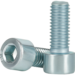 8.8级镀锌内六角螺丝圆柱头螺栓高强度杯头螺钉5M6M8M10M12M14M16