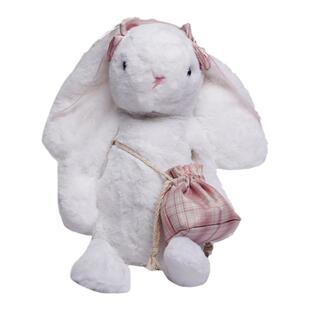 可爱兔子毛绒包包女2026新款秋冬单肩包少女卡通玩偶包毛毛斜挎包