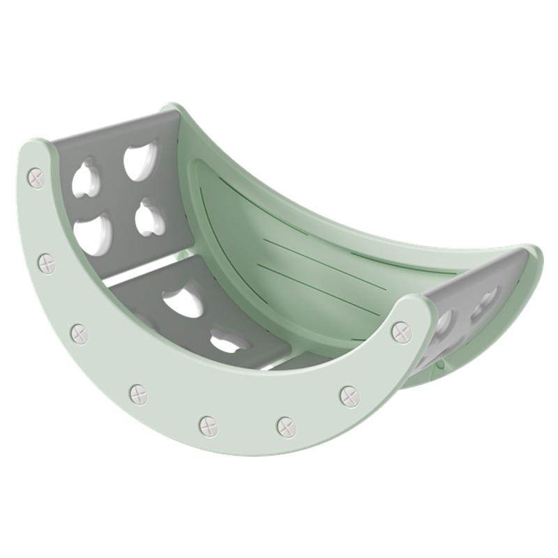 儿童攀爬架滑滑梯多功能玩具桌收纳置物绘本架书架宝宝摇摇椅摇床