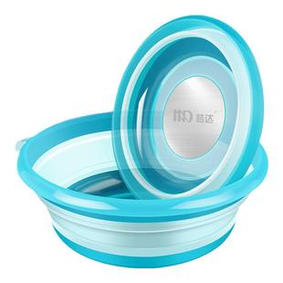 拉饵盘盒饵料盆开饵盆折叠钓鱼拉饵盘饵料盘鱼饵鱼食拌饵盆散炮盆