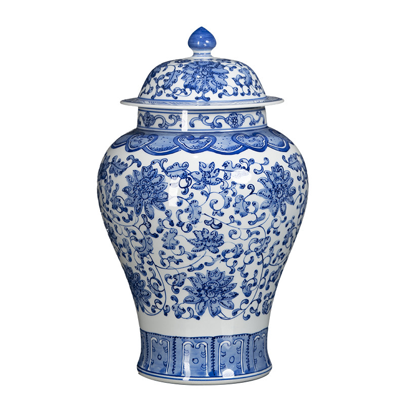 景德镇陶瓷器花瓶书房仿古