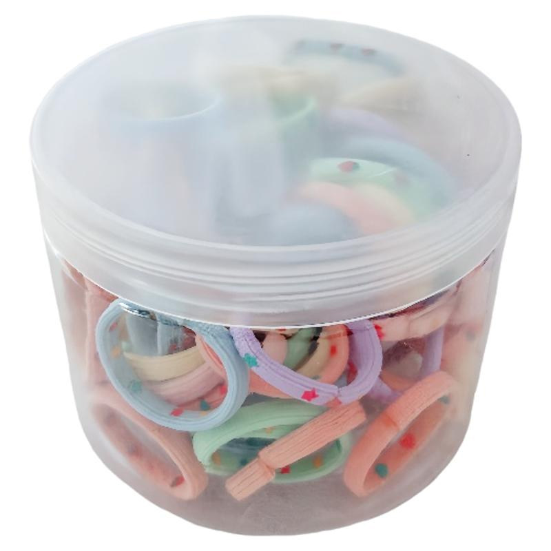 儿童橡皮筋高弹力发圈宝宝耐用发绳弹性好女童扎头不伤发马尾发饰