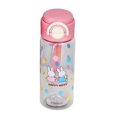 官方正版授权米菲兔塑料吸管杯子