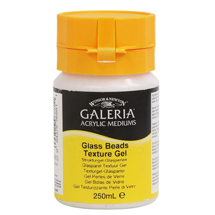 温莎牛顿画廊丙烯颜料媒介剂罩染轻质可切高粘度塑型膏光亮亚光罩光剂沙砾玻璃珠黑熔岩肌理胶增量剂画面清洗