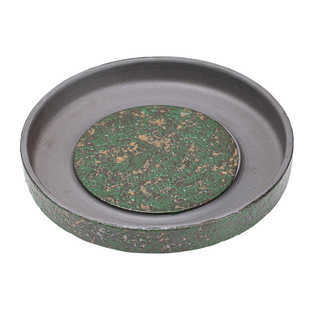 粗陶壶承壶垫小型干泡台茶盘陶瓷茶承盘储水紫砂壶托底座功夫茶具