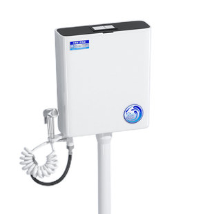 厕所冲水箱家用卫生间蹲便器蹲坑加厚马桶挂墙式节能大冲力抽水箱