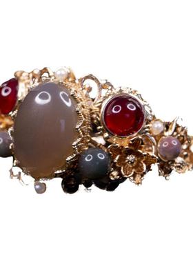 琳琅原创设计珍珠玛瑙多宝手镯