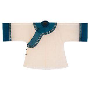 月阁清音丨一城风絮丨春夏真丝绡传统复古中式大襟日常原创款上袍