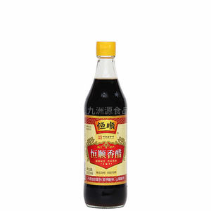 镇江恒顺香醋500ml*12瓶粮食酿造固态发酵烹饪凉拌醋B型香醋包邮