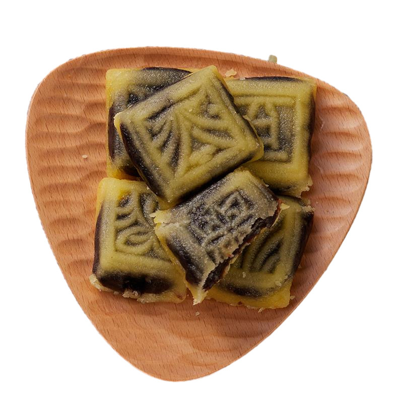 忠一味绿豆糕点心小吃传统怀旧