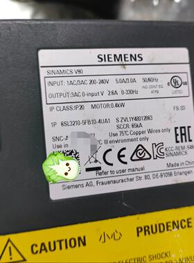议价6SL3210-5FB10-4UA1  橙色新功能完好议价出