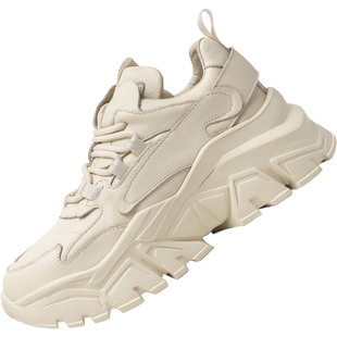 ZRO零度老爹鞋女新品真皮时尚运动休闲鞋潮夏厚底增高鞋女