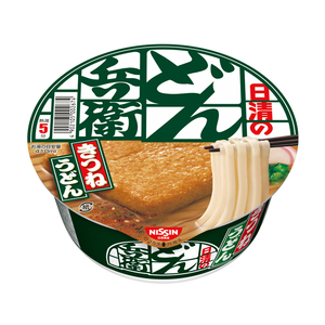日本进口日清兵卫油豆腐块葱味乌冬拉面方便泡面速食早餐宵夜饱腹