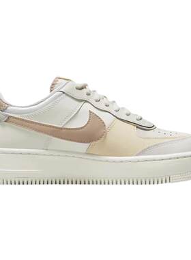 Nike耐克AF1空军一号奶油板鞋