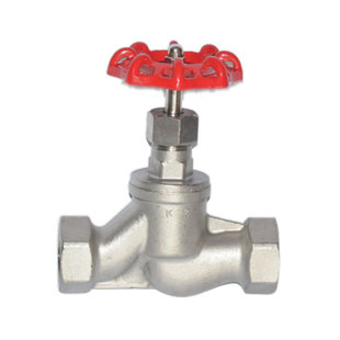 304不锈钢丝扣内螺纹截止阀S型碳钢WCB材质J11W-16P苏式S型截止阀