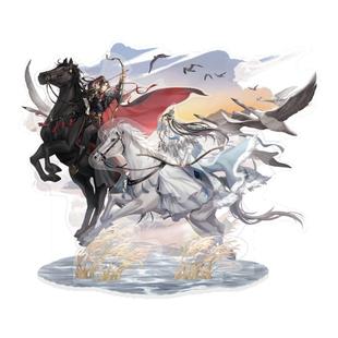 南漫社正版 魔道祖师动画周边 冬羽系列 拍立得徽章盲盒 吧唧立牌