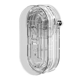 吸盘插排固定器壁挂收纳排插路由器无痕免打孔插座墙上固定置物架